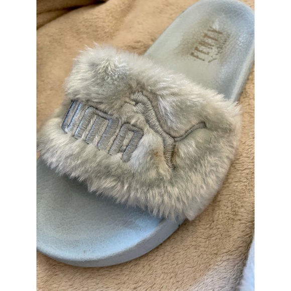 Fenty Puma Fur Slides - Picture 8 of 10